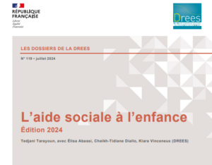 couverture de la présentation de l'aide sociale à l'enfance de 2024